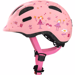 ABUS Smiley 2.0, Demi-casque, Construction de coque hybride, Visière de casque, Gloss