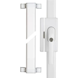 Verrou Supplémentaire Fenêtres - ABUS - FOS650 AL0145 - Acier - 3 Points de Verrouillage - Blanc