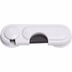 ABUS Glasschranksicherung, Bloque-placard, 1 pièce(s), Noir, Blanc, Cabinet, Plastique