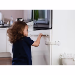 ABUS JC1100A Serrure de sécurité pour enfant Fermeture à sangle pour enfants Blanc