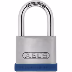 ABUS 5/45, Cadenas conventionnel, Verrouillage par clé, fermeture différente, Portail, Verrou de stockage, Boîte à outils, Ar ...