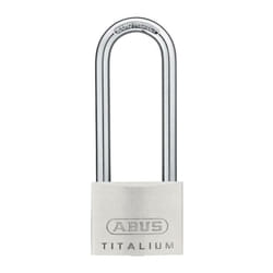 Cadenas cylindrique 64TI/50HB80 largeur du corps de verrou 50 mm Titalium fermeture différente