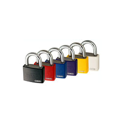Abus - cadenas 40MM alu 6 couleurs blist coloris assortis 0071323/4003318808494