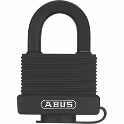 Cadenas, laiton, 70/50 Lock Tag, lot de 6, noir. Produit livré = monté. Nombre de clés = 2 pces. Type de produit = cadenas. V ...