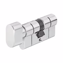 Notre cylindre de porte D6PS pour portes d’entrée de maison et d'appartement dispose d'un point de rupture défini. Ce cylindr ...