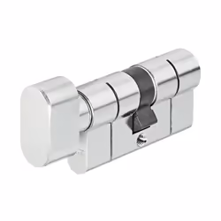 Notre cylindre de porte D6PS pour portes d’entrée de maison et d'appartement dispose d'un point de rupture défini. Ce cylindr ...