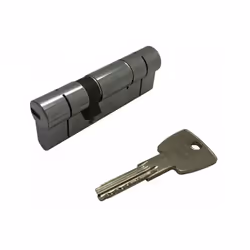 Eurocylindre Points Nickel Double Embrayage 40/40 - D66 N 40/40 Abus. Came Longue, Comprenant Les Clés À 5 Points, Sont Copia ...