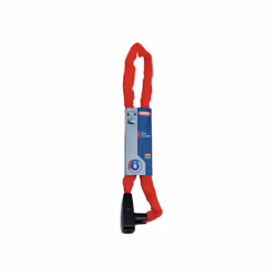 ABUS 5010781 Antivol pour bicyclettes Noir, Rouge 850 mm Antivol à chaîne