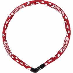 ABUS STEEL-O-CHAIN, Chaîne de sécurité, Rouge