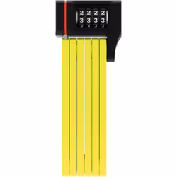 ABUS uGrip BORDO 5700 Combo, Verrou pliable, Citron vert, Acier, Combinaison à 4 chiffres, Clé, 800 mm, 830 g