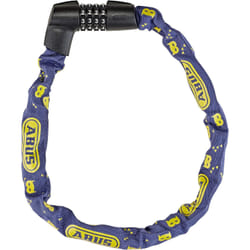 ABUS 88011 Antivol pour bicyclettes Bleu, Vert 750 mm Antivol à chaîne