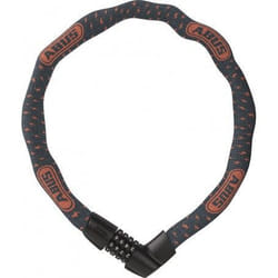 ABUS 88012 Antivol pour bicyclettes Gris, Orange 750 mm Antivol à chaîne