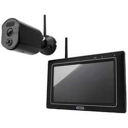 ABUS EasyLook BasicSet PPDF17000 radio-Set pour caméra de surveillance 4 canaux avec 1 caméra 2304 x 1296 pixels 2.4 GH
