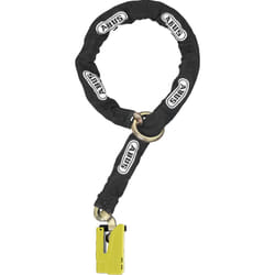 ABUS 2.0 Granit Detecto XPlus RD 8077 2.0 with Black Loop Antivol à chaîne, noir-jaune pour Hommes