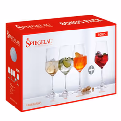 Spiegelau 4670171, 630 ml, Verre, Transparent, 4 pièce(s), 96 mm, 96 mm