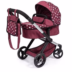 BAYER DESIGN 17023AA LANDAU POUR POUPEE COMBI XEO AVEC SAC BORDEAUX
