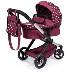 BAYER DESIGN 17023AA LANDAU POUR POUPEE COMBI XEO AVEC SAC BORDEAUX