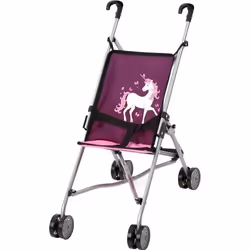 Reig Poussette pour poupées Violette Parapluie Licorne