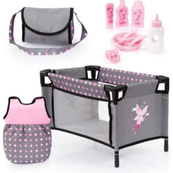 Reig Accessoires pour poupées 11 Pièces Gris Rose