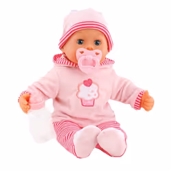 Bayer Design First Words Baby, Poupée, Genre neutre, Fille, Fonction vocale, 380 mm, Multicolore