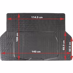 Informations techniques Adapté pour modèle (auto) : universel Couleur : noir Dimensions produit, largeur : 140 cm Longueur :  ...