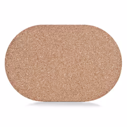 Zeller Present 01420, Ovale, Marron, Monochromatique, Liège, 290 mm, 440 mm