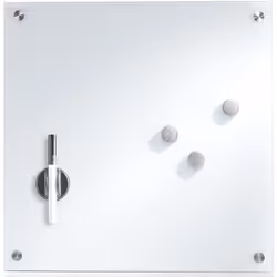 Tableau magnétique en verre pour accrocher des notes et écrire des notes et des informations importantes. Il peut être utilis ...