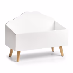 Zeller Present 13503, Toy storage chest, Blanc, Autonome, Garçon/Fille, Monochromatique, Rectangulaire