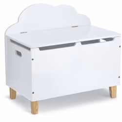 Coffre à jouets avec siège 2 en 1 : rangement pratique pour les trésors et assis dans un Conteneur à jouets : vous permet de  ...