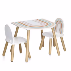 Zeller Present 13536, Chaise, Multicolore, Panneaux MDF, Intérieure, 55 cm, 55 cm