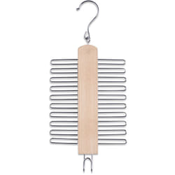 Zeller Present 17120 Porte-ceinture et porte-cravate Cintre à cravate Naturel