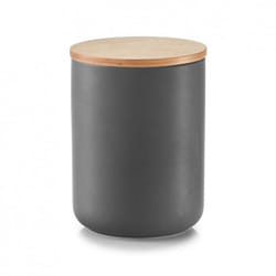 Zeller Present 19827 pot Rond Vitrocéramique Anthracite