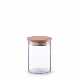 Zeller Present 19975, Boîte universelle, 0,75 L, Verre, Transparent, Couvercle amovible, Rond