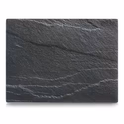 Zeller Present 26257, Rectangulaire, Verre, Anthracite, Motif, 400 mm, 300 mm