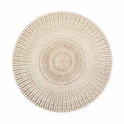 Zeller Present Cut out, Rond, Or, Monochromatique, Polyvinyl chloride (PVC), 410 mm, 410 mm