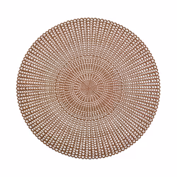 Zeller Present Cut out, Rond, Cuivre, Monochromatique, Polyvinyl chloride (PVC), 410 mm, 410 mm