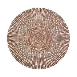Zeller Present Cut out set de table Rond Cuivre 1 pièce(s)