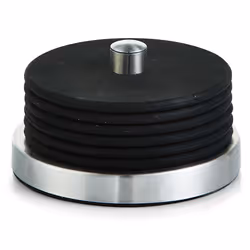 Zeller Present 27224, Rond, Plastique, Noir, Acier inoxydable, 10 cm