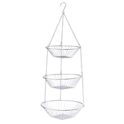 Zeller Present 27325 panier à service Rond Métal Acier inoxydable