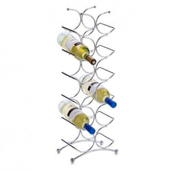 Zeller Present 27357 porte-bouteilles Cave à vin 12 bouteille(s) Métal Argent
