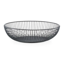 Zeller Present 27382 panier à service Rond Métal Noir