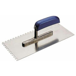 Triuso - Truelle de lissage, dents rectangulaires, 4 mm, 130 x 280 mm - 201104
