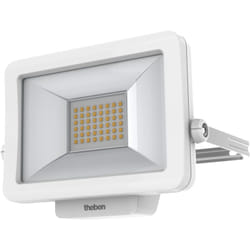 Theben 1020692 theLeda B20L W WH Projecteur à LED de 20 W, rotatif à 360°, 3000 K, blanc chaud