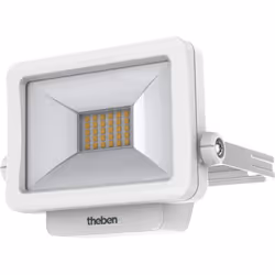 Theben - 1020690 theLeda B10L w wh Projecteur à led de 10 w, rotatif à 360°, 3000 k, blanc chaud