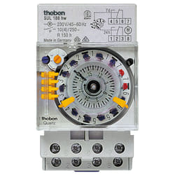 Theben SUL 188 hw Gris Programmateur journalier/hebdomadaire