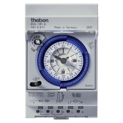 Theben SUL 181 d Bleu, Gris Programmateur journalier