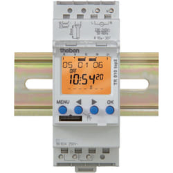 Theben - horloge hebdomadaire - 2 contacts no / nf - 24 volts 6104100