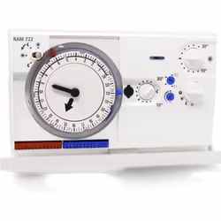 Le Theben RAMSES 722 est un thermostat programmable analogique sophistiqué, parfaitement adapté à la surveillance et à la rég ...
