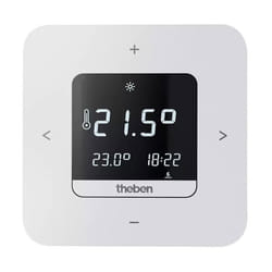 Theben 8119200 RAMSES 811 top3 Thermostat programmable numérique version à batterie commande sur lappareil ou par app