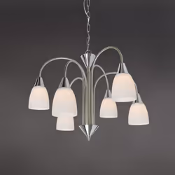 WOFI Casa éclairage de plafond Chrome, Nickel LED